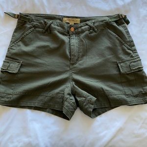 NWOT Anthropologie Forest Green Shorts